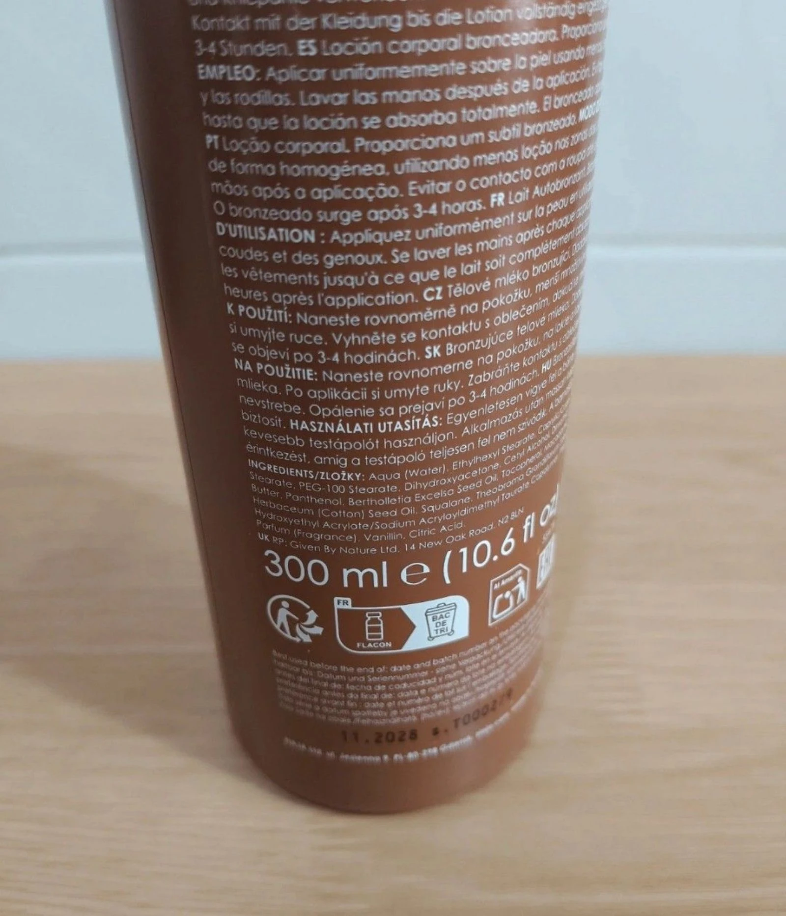 Autobronceador loção corporal bronzeadora Ziaja 300 ML Novo – photo 3